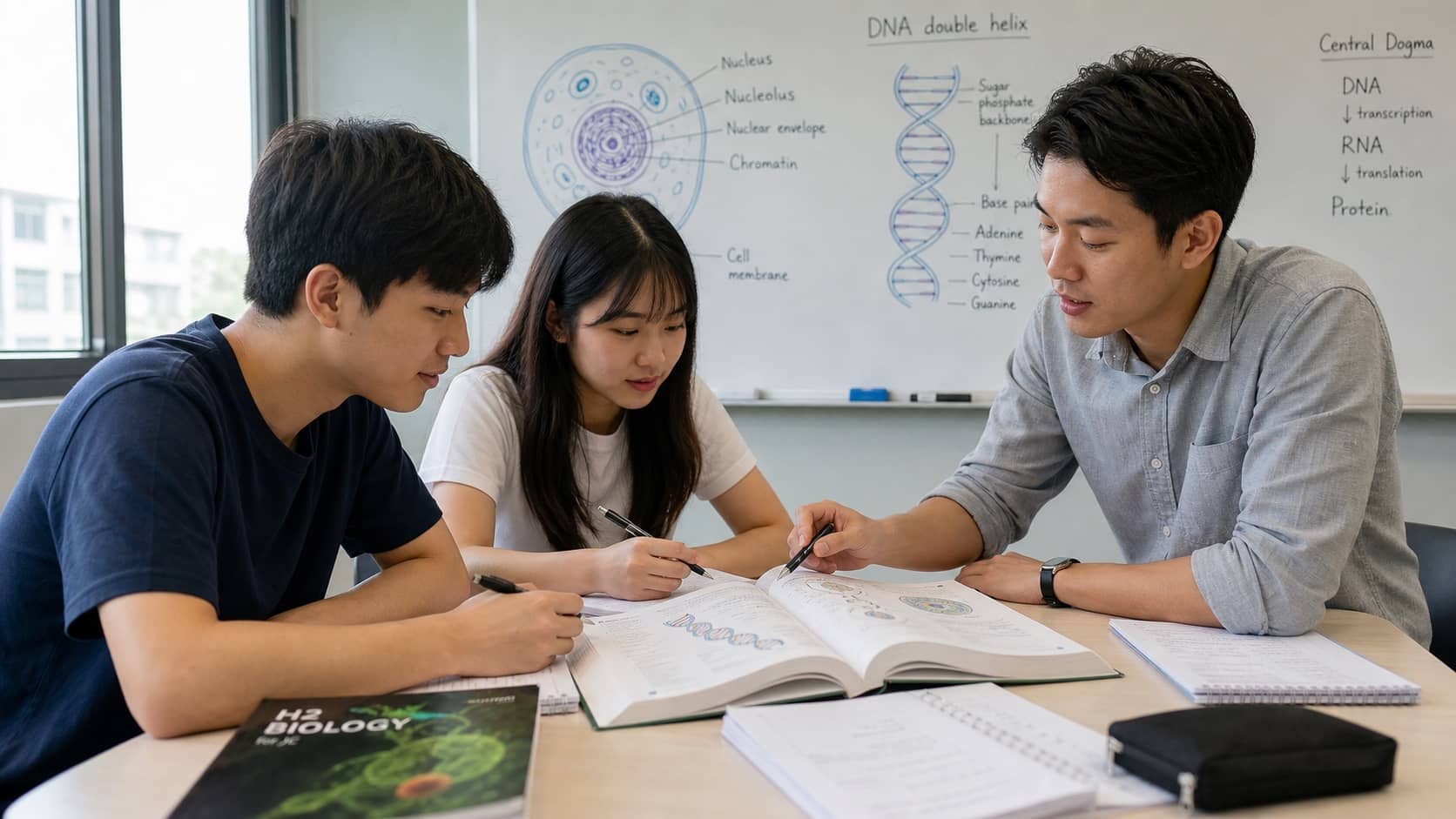 A-Level H2 Biology tuition at House of Hows