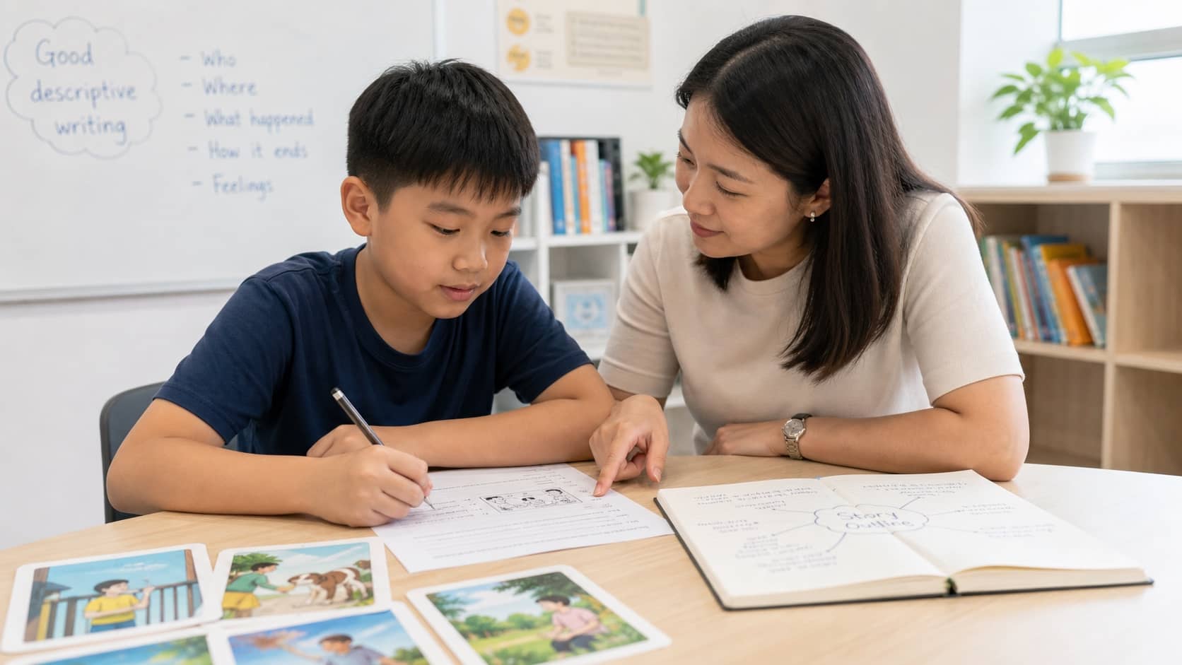 PSLE English tuition at House of Hows